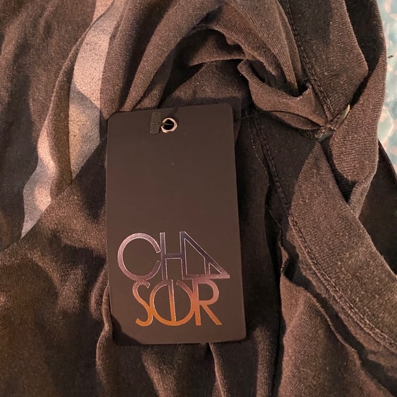 CHASER LOVE CUT-OUT GRAPHIC T-SHIRT TOP NWT S & M - Picture 11 of 14